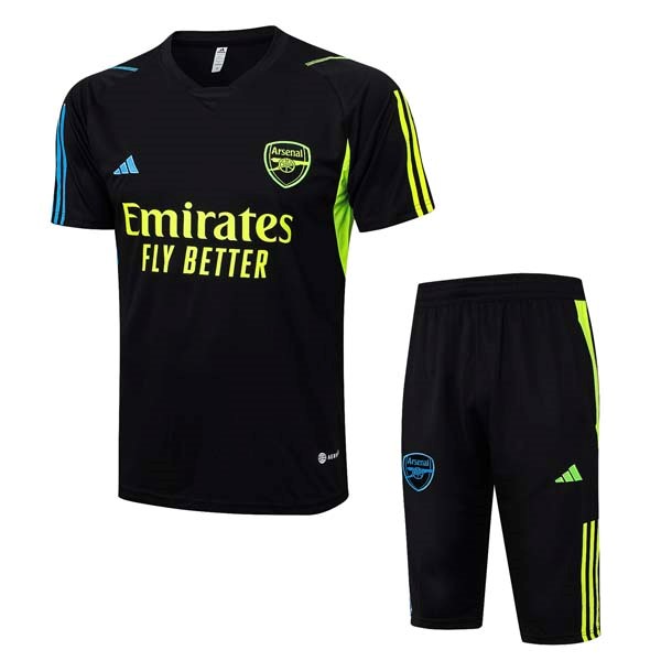 Camiseta Entrenamiento Arsenal Conjunto Completo 2023/2024 Negro